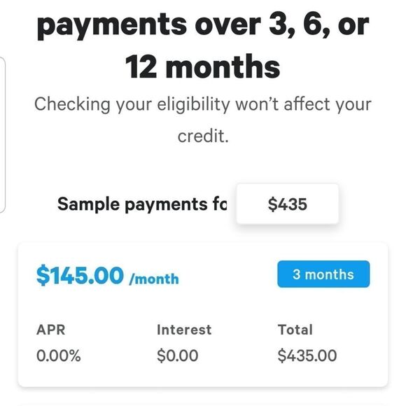 AFFIRM IS NOW AVAILABLE FOR PAYMENT! - Picture 2 of 2